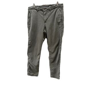 Faherty Mens Coastline Chinos Dark Olive Stretch Work Travel Commute 35X29